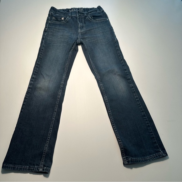 HELIX DARK WASH SLIM BOOT CUT JEANS YOUTH SIZE 12 - Picture 3 of 16